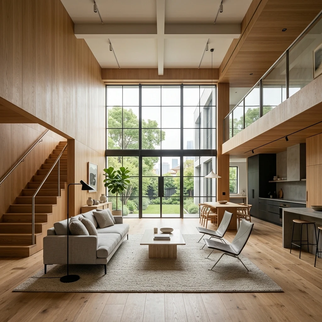 Serene Minimalist Loft